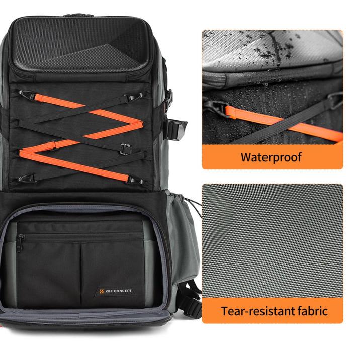 KNF Concept 33L Tas Ransel Travel Backpack Waterproof Photography K&F · 9