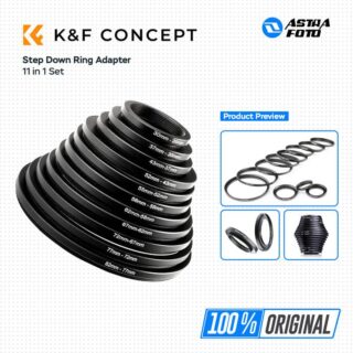 KNF Concept Step Down Ring Adapter 11 in 1 Set K&F Concept