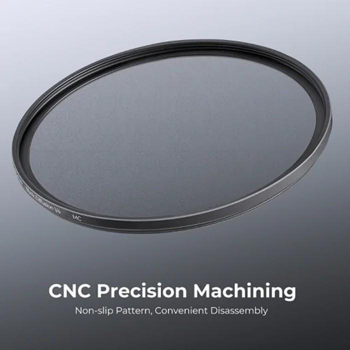 KNF Concept 77mm Lens Filter Nano-C Black Mist 1/8 Filter K&F Concept Black Diffusion · 4