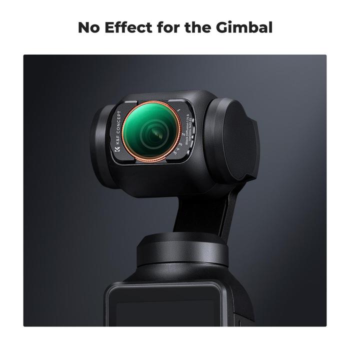 K&F Concept ND2-32 & Black Diffusion 1/4 Filter Magnetic For DJI Osmo Pocket 3 2 in 1 KNF Concept Filter · 5