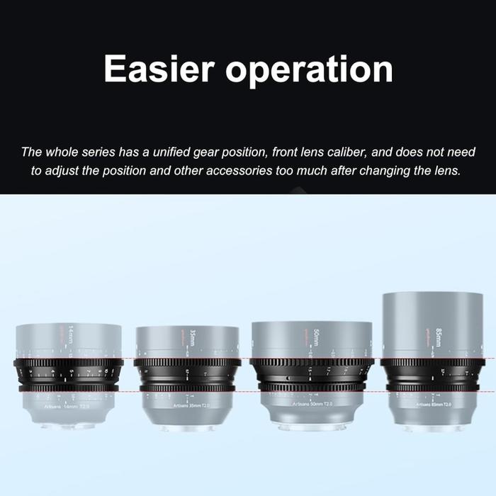 7artisans 14mm T2.9 Cine Lens Full Frame Prime for E/L/R/Z - SONY E · 6