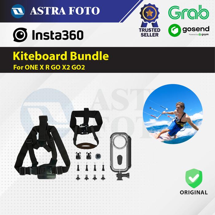 Insta360 INSTA360 Kiteboard Bundle - Insta 360 Chest Strap ONE X R GO X2 GO2