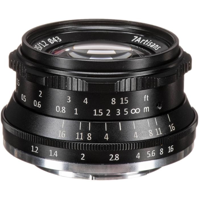 7Artisans 35mm F1.2 Lensa Canon M Mount EOS M100 M50 M200 M6 7Artisan · 3