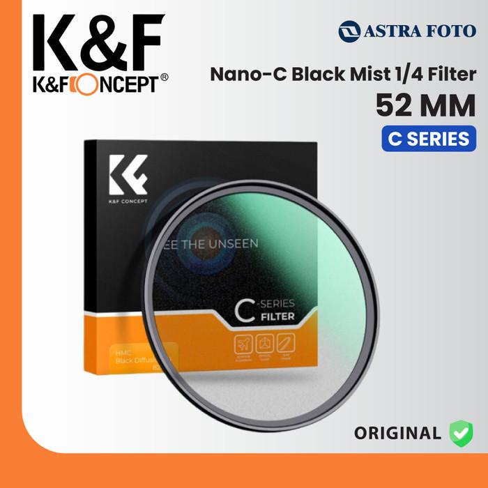 KNF Concept KNF Concept 52mm Lens Filter Nano-C Black Mist 1/4 Filter K&F Concept Black Diffusion