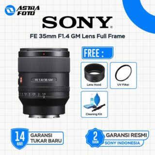 Sony Lens FE 35mm F1.4 GM - Lensa Kamera Full Frame Garansi Resmi