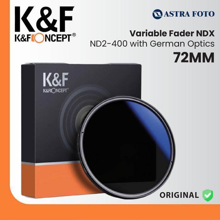 KNF Concept KNF Concept 72mm Lens Filter Variable ND2-400 Multi Coating Filter K&F