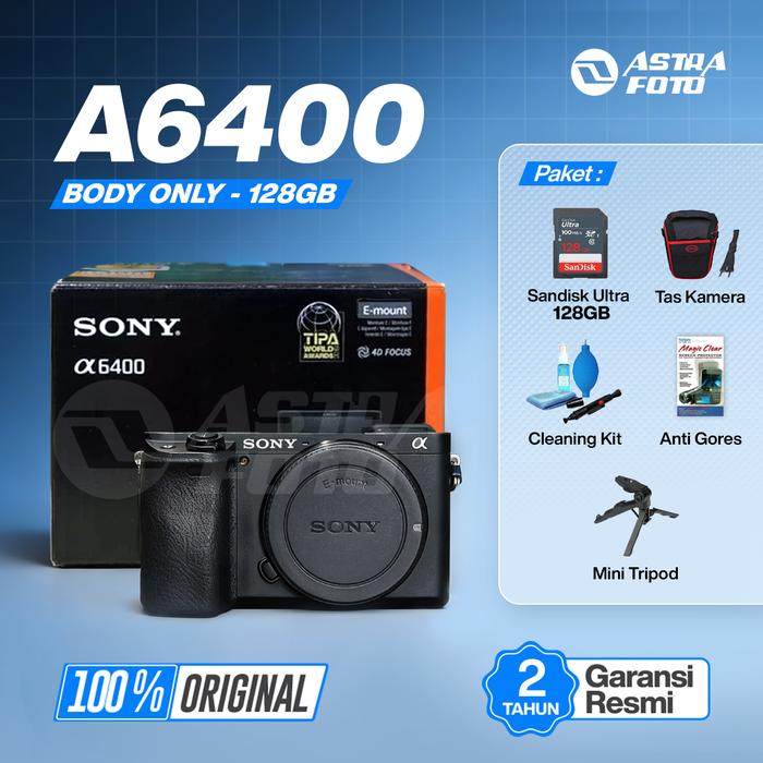 SONY A6400 BODY ONLY / SONY ALPHA A6400 BO GARANSI RESMI - Standard, Body Only · 9
