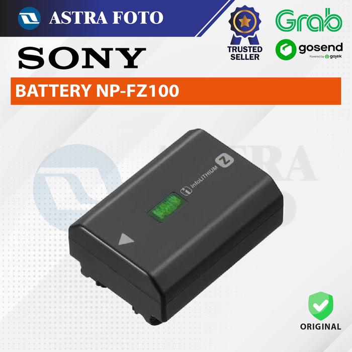 Sony Battery Sony FZ100 / Baterai Sony FZ 100 ORIGINAL For Sony A7III A7IV A6700 A7C II A7SIII A7RV ZV-E10II DLL