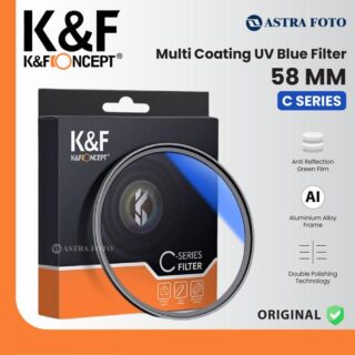 KNF K&F Concept Multi Coating UV Blue Coating Filter 58MM C-Series KF