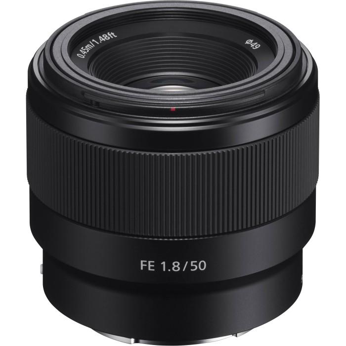 SONY FE 50MM F1.8 LENS MIRRORLESS LENSA KAMERA A6000 A6400 A7 II A7III · 2