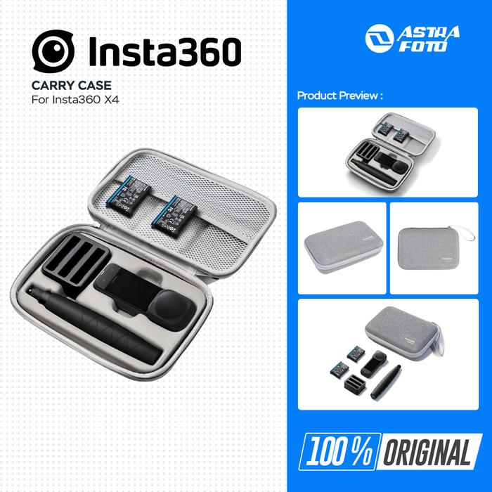Insta360 INSTA360 X4 CARRY CASE for Insta 360 X4 Pouch Hard Case GARANSI RESMI X 4 Tas Bag